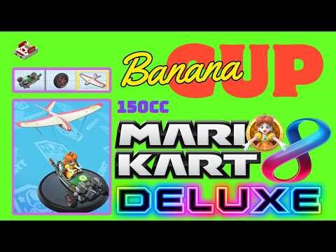 Daisy Banana Cup - Mario Kart 8 Deluxe (Vid#44)