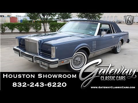 1983 Lincoln Mark VI #1970 HOU