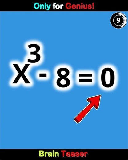 Solve the Equation | Calculation #math #wittymaths #trickymaths