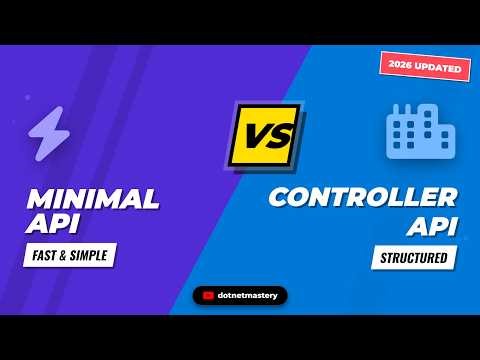 Minimal API vs Controller API - What's the Difference and When to Use Each?