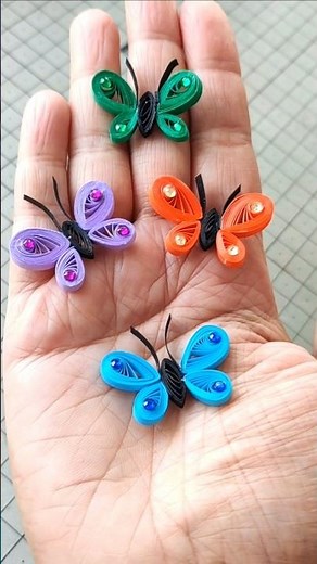 Quilling Butterfly #shorts #cute #butterfly