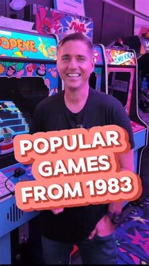 Till Paris on Instagram: "Popular arcade game in 1983 Dragon’s Lair: Became a hit due to its revolutionary laserdisc technology, delivering feature-film-quality animation that made it a “playable cartoon”. Star Wars: This game’s appeal came from its immersive 3D-like color vector graphics, digitized movie dialogue, and flight yoke controls, which transported players into the famous trench run. Spy Hunter: It was a top game because of its thrilling combination of driving and shooting, special wea