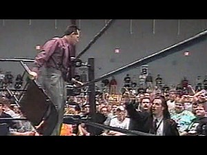 Joey Styles • Joel Gertner • Lou E. Dangerously • Cyrus (ECW 2000)