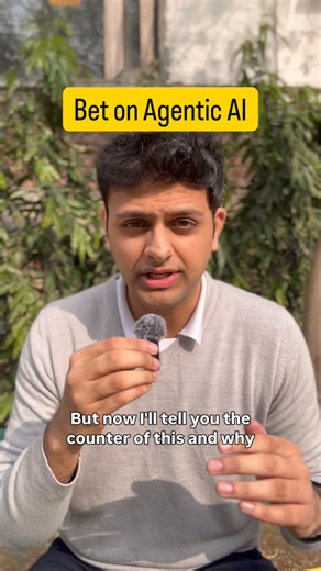 Naman Hingorani | Artificial Intelligence on Instagram: "Why should you and your company bet on Agentic AI In my previous segment I made an argument for how and why we’ll need to prioritize where AI Agents are places - due to energy and cost constraints. But now I’m going to tell you why you shouldn’t prioritize yet, instead throw the kitchen sink on Agentic AI New technologies like LPU Chips, a la Groq - which are more efficient for AI workloads, Small Language Models - and other new mechanisms
