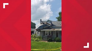 Car crashes into second floor of Mifflin County home, driver facing slew of charges