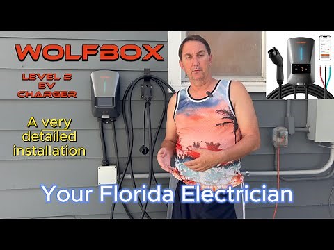 Wolfbox Level 2 Ev Charger - A Very Detailed Install Using Schedule 40