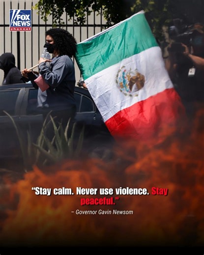 Governor Gavin Newsom pushed back on President Donald J. Trump for calling in the National Guard into the Los Angeles area after two days of anti-ICE unrest. | Fox News