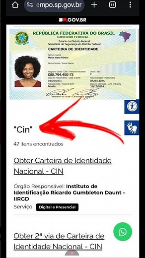 COMO TIRAR O NOVO RG GRÁTIS CNI a NOVA CARTEIRA DE IDENTIDADE NASCIONAL