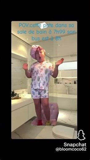 alors elle a même pas commencer prendre la douche 🤣🤣 purée 🥰🤣🤣