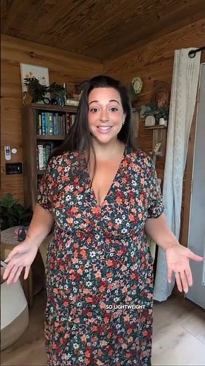 This plus size floral dress cinches you in: 2X reviewed