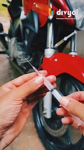 4.8K views · 150K reactions | How to lubricate the front soaker, what is the correct way #new #video #bike | Sajan Kumar | Facebook