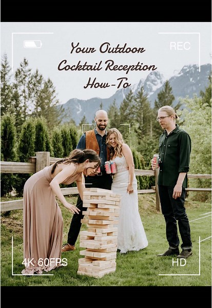 #weddingtips planning an outdoor cocktail reception? keep these tips in mind: 👇🏻 • combination of soft seating & tall cocktail tables • water station (elevate with lemon slices or other fruit!) • selection of fun alcoholic & non-alcoholic beverages • variety of passed canapés and a station for self-service • live music • garden games or another form of entertainment • shade! • weather back-up for heavy wind, rain or extreme heat • bug repellant (spray, citronella candles, coils) • go above and