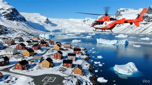 A Village You Can Only Reach by Helicopter – Ittoqqortoormiit, Greenland #Greenland #RemotePlaces #IsolatedVillage #ExtremePlaces #ArcticLife | Promise Breno