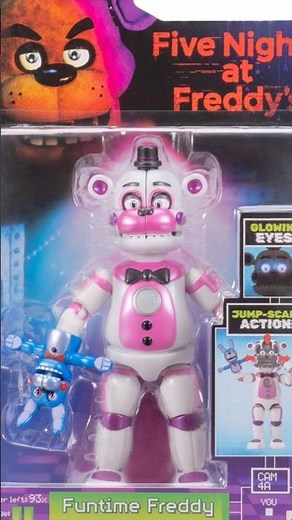 FIRST LOOK inbox Jazwares FNAF world of Funtime Freddy figure
