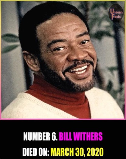 Remembering Bill Withers