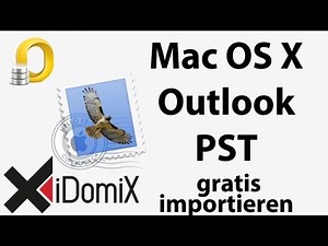 Mac OS X - Import von Outlook PST in Apple Mail