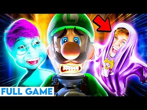 LANKYBOX Playing LUIGI'S MANSION 3!? (FULL GAME!)