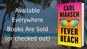 In this excellent interview, Carl talks about FEVER BEACH and more (Bad Monkey S2! Mar-A-Lago and pythons!) with Colette Bancroft. It's probably worth noting that you might not want to play this one loudly at work 😉 [EM] | Carl Hiaasen