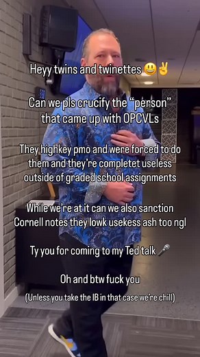 International Brainrot | IB Memes on Instagram: "It’s funny cause it’s true Follow for the best daily IB memes! #ib #ibmemes #ibo #internationalbaccalaureate #relatable #study #schoolmemes #ibdp #fun #highschoolmemes"