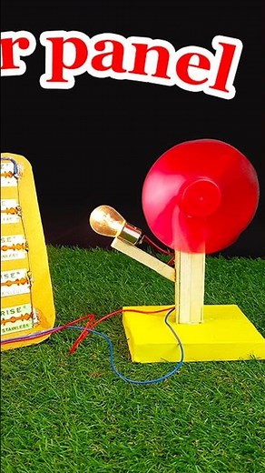 How to make solar panel using blade - free energy solar