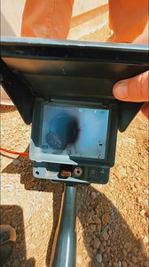 New construction. Brand-new sewer line. And there’s a giant rock sitting inside it 🤦‍♂️ This is why we scope everything — before it becomes someone else’s problem. #dontdothat #homeinspections #realestate #fyp | Fletcher's Home Inspections, LLC