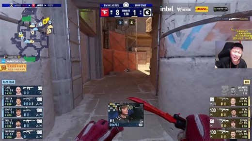 电竞艺术家s1mple！丝滑三杀秀翻赛场