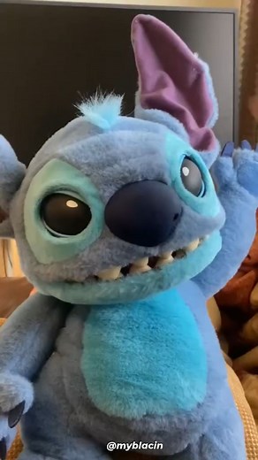 Stitch Lover 💙 on Instagram: "Real FX Disney Stitch Puppet Interactive Toy 🧸 #liloandstitch #stitchlovers #stitchfinds #stitch"