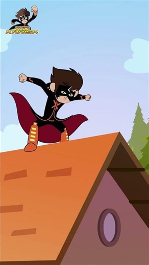 Kid Krrish |👽🛸UFO Attack😱💥| #Karatte Kid l#Shorts #krrish