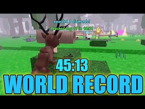 99 Nights in the Forest SOLO SPEEDRUN World Record (45:13) - Full Gameplay | Roblox