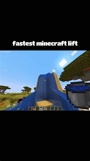 minecraft fastest lift #viralvideo #shorts