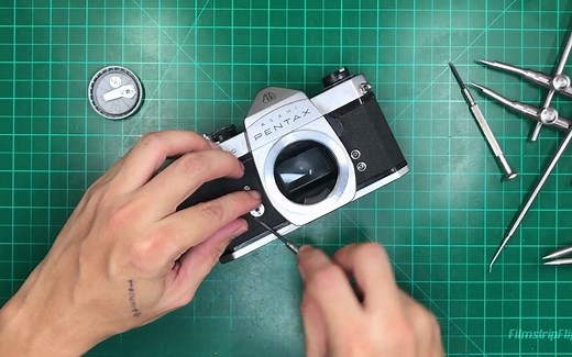 宾得SP (Pentax Spotmatic) 拆卸检修！