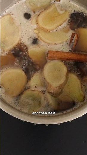 Homemade gingerbread syrup tastes like Christmas all year round.