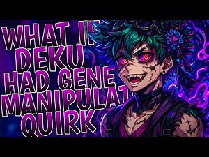 What If Deku Had Genetic Manipulation Quirk | Part 1
