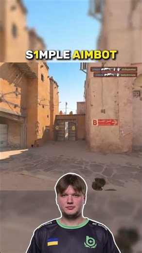 ⚡ s1mple's Crosshair Never Misses #cs2 #csgo #cs2clips