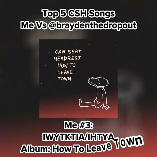 Me And ‪@braydenthedropout‬ s Top 5 CSH Songs #carseatheadrest #indierock #indieartist #indiemusic