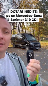 236K views · 3.6K reactions | Cel mai bine-dotat Mercedes-Benz Sprinter Furgon 319 CDI, pe care l-am condus. Până acum. #mercedesbenzsprinter Mercedes-Benz Vans Romania | Tudor Bratu | Facebook