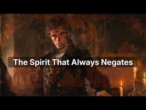 The Spirit That Always Negates - Mephistopheles, Irony and the Evil That Wears A Smile