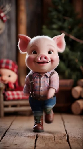 Adorable Baby Pig Dancing to Pa Panamericano | Cute Piglets Funny Videos 🐷