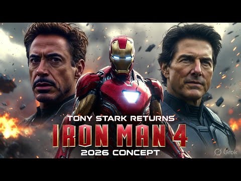 Iron Man 4 (2026) – First Concept Trailer | Robert Downey Jr., Tom Cruise & Mads Mikkelsen