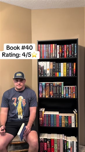 Book 40: Mockingjay. I read this book in high school. It was very tough to rank a book I’ve read multiple times and watched the movie multiple times. #hungergames #mockingjay #bookrecommendations #booktok