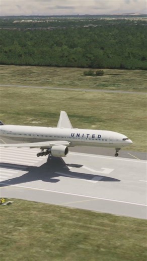 DRAMATIC United Airlines 777 Landing in George Bush!✈️