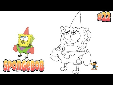 How To Draw SpongeBob in Patrick Costume