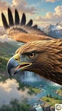 Golden Eagle Family: From Two Eggs to the First Flight | #Eagle #wildlife #goldeneagle #ghibli