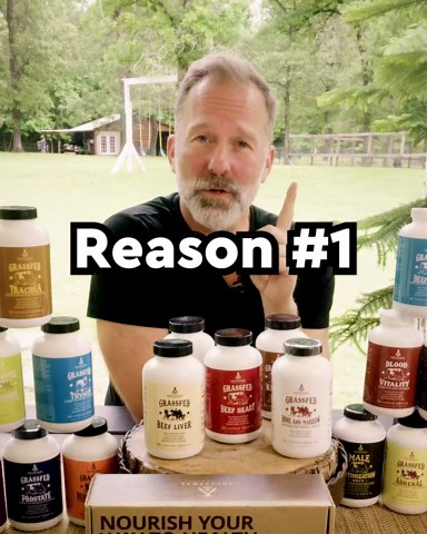 Ancestral Supplements Grass Fed Beef Brain Supplement with Beef Liver, Whole Food Brain Support Promotes Brain, Mood, and Memory Health, Brain and Liver Health Formula Capsules, Non-GMO, 180 Capsules