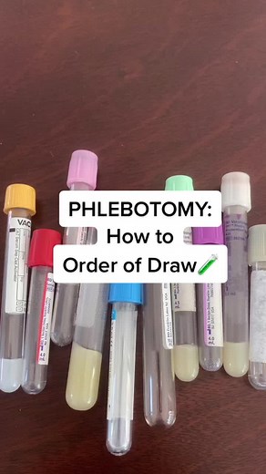 Phlebotomy Order of Draw Tips and Tricks