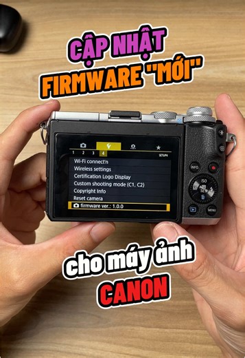 Update Firmware for Canon Cameras: Essential Tips