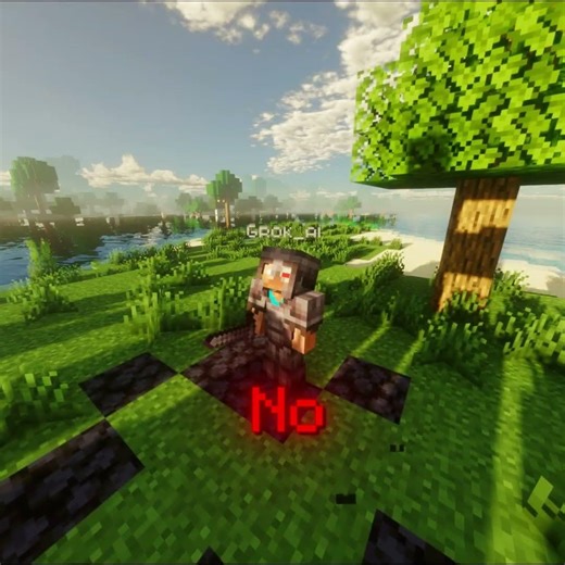 Grok VS ChatGPT 👀 | #edit minecraft . #shorts​ #grok #chatgpt #short​ #Minecraft​ #videogames #edit