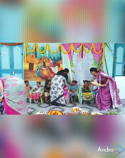 Bogi Celebrations at Viha Amruthaa School 🎉🔥 | Sankranti Special”