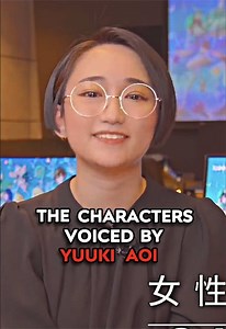 Favorite Characters Voiced by Yuuki Aoi