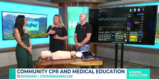 Defib Hawaii offers community CPR and medical education